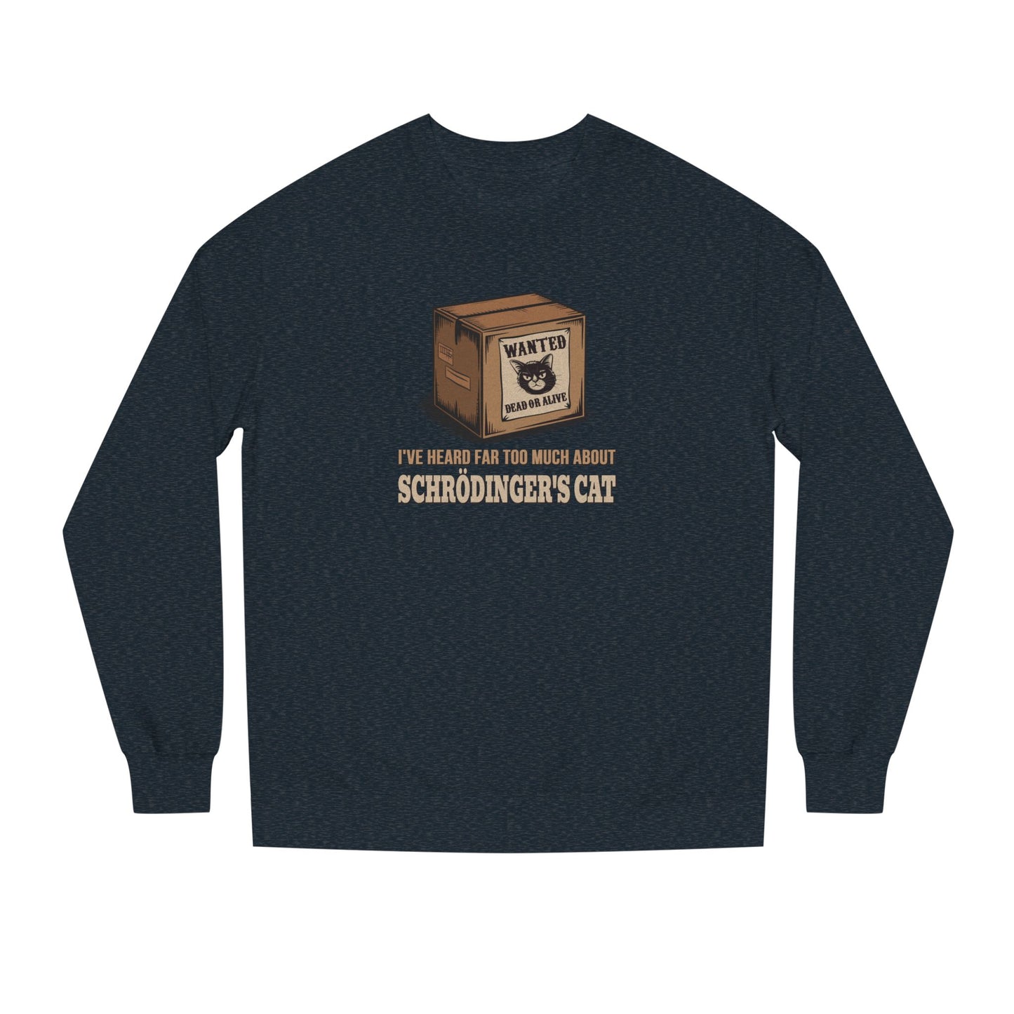Schrödinger’s Cat — Big Bang Theory Retro Sweatshirt (Dark)