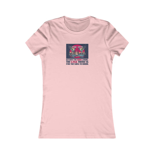 Open Bar (for the Kids) — Friends Retro Women's Tee (Light)