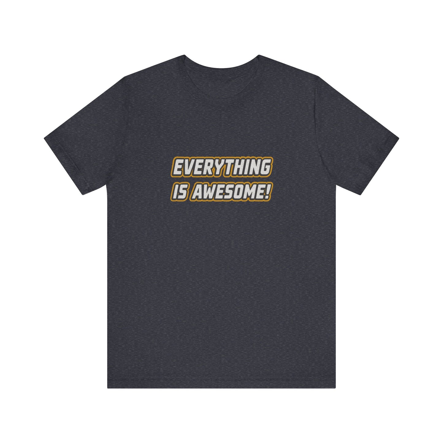 Everything is Awesome! — The LEGO Movie-Inspired Retro Tee (Dark)