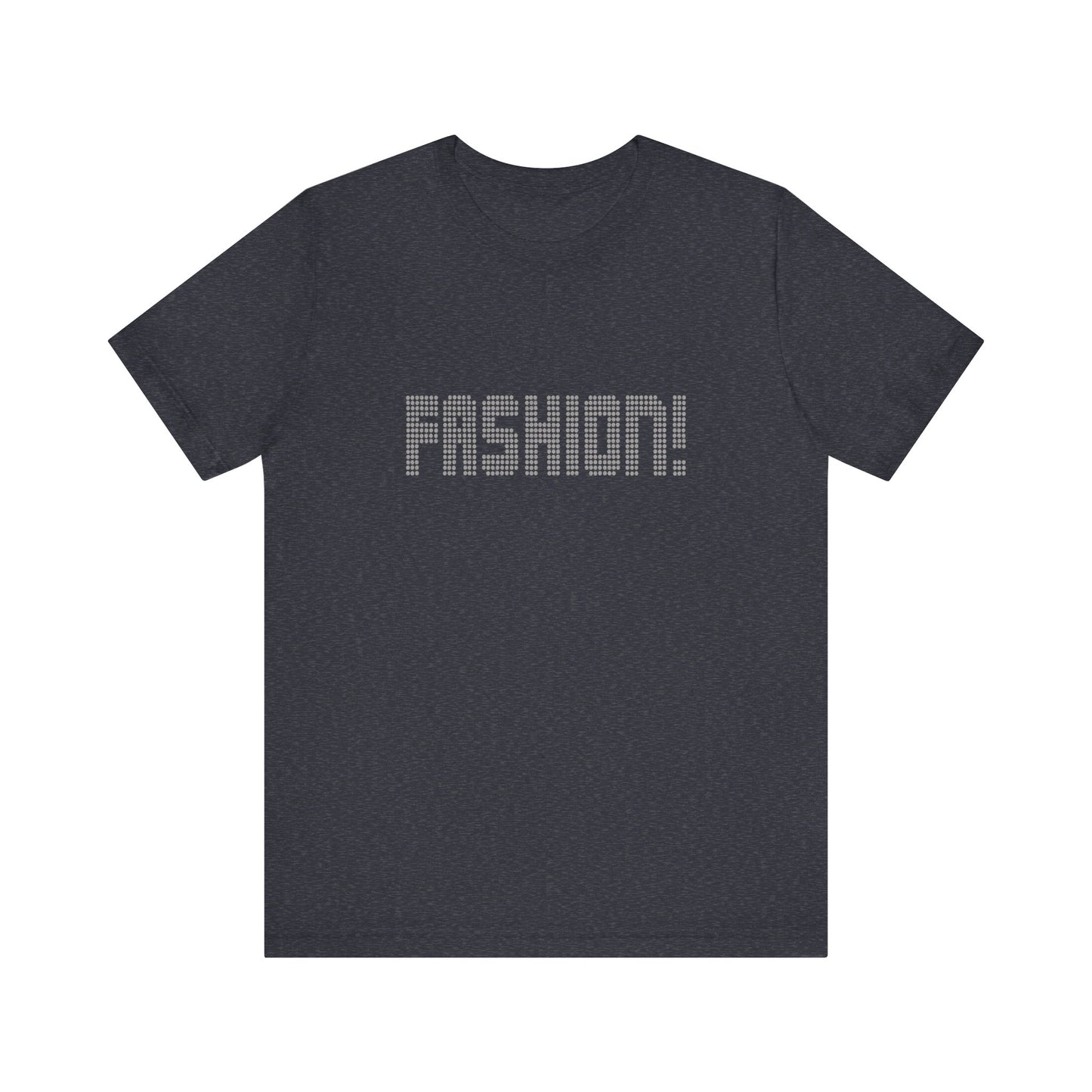 FASHION! — Psych Faux Rhinestones Retro Tee (Dark)