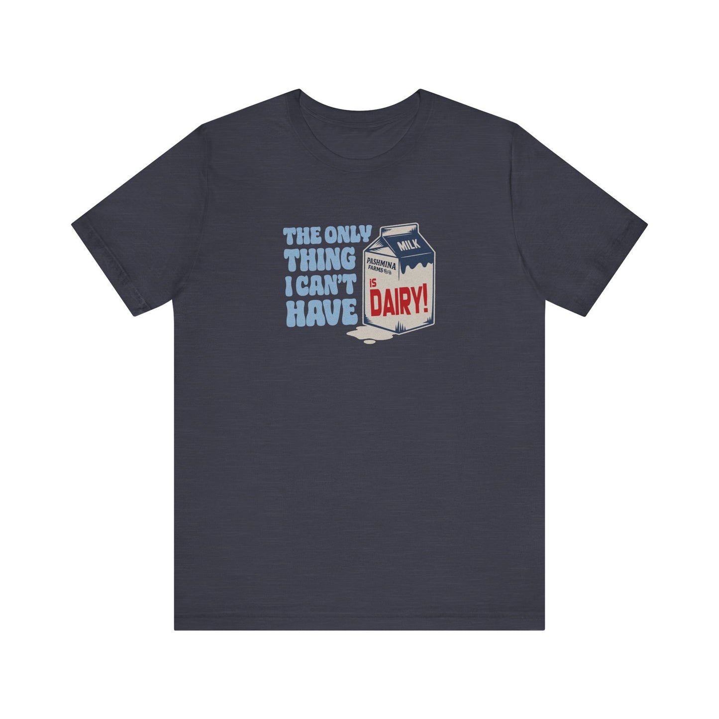 Can’t Have Dairy — Friends Jill Green Retro Tee (Dark)