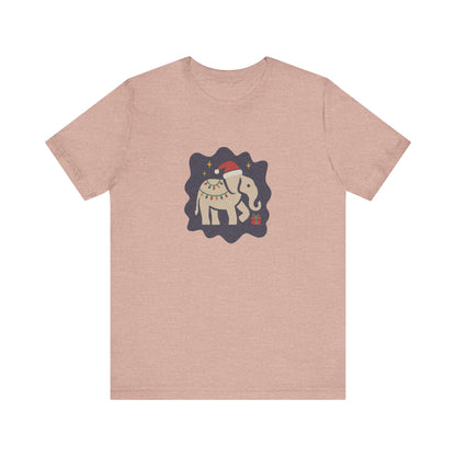 White Elephant Season — Retro Christmas Graphic Tee (Light)