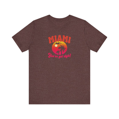 Miami, You've Got Style! — Golden Girls Retro Tee (Dark)