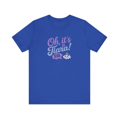 Oh, It’s a Tiara! (Put It On Me!) — Amy Farrah Fowler Retro Tee (Dark)