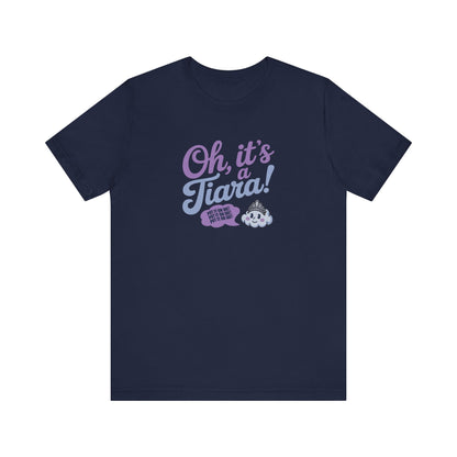 Oh, It’s a Tiara! (Put It On Me!) — Amy Farrah Fowler Retro Tee (Dark)