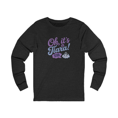 Oh, It’s a Tiara! (Put It On Me!) — Amy Farrah Fowler Retro Long Sleeve (Dark)