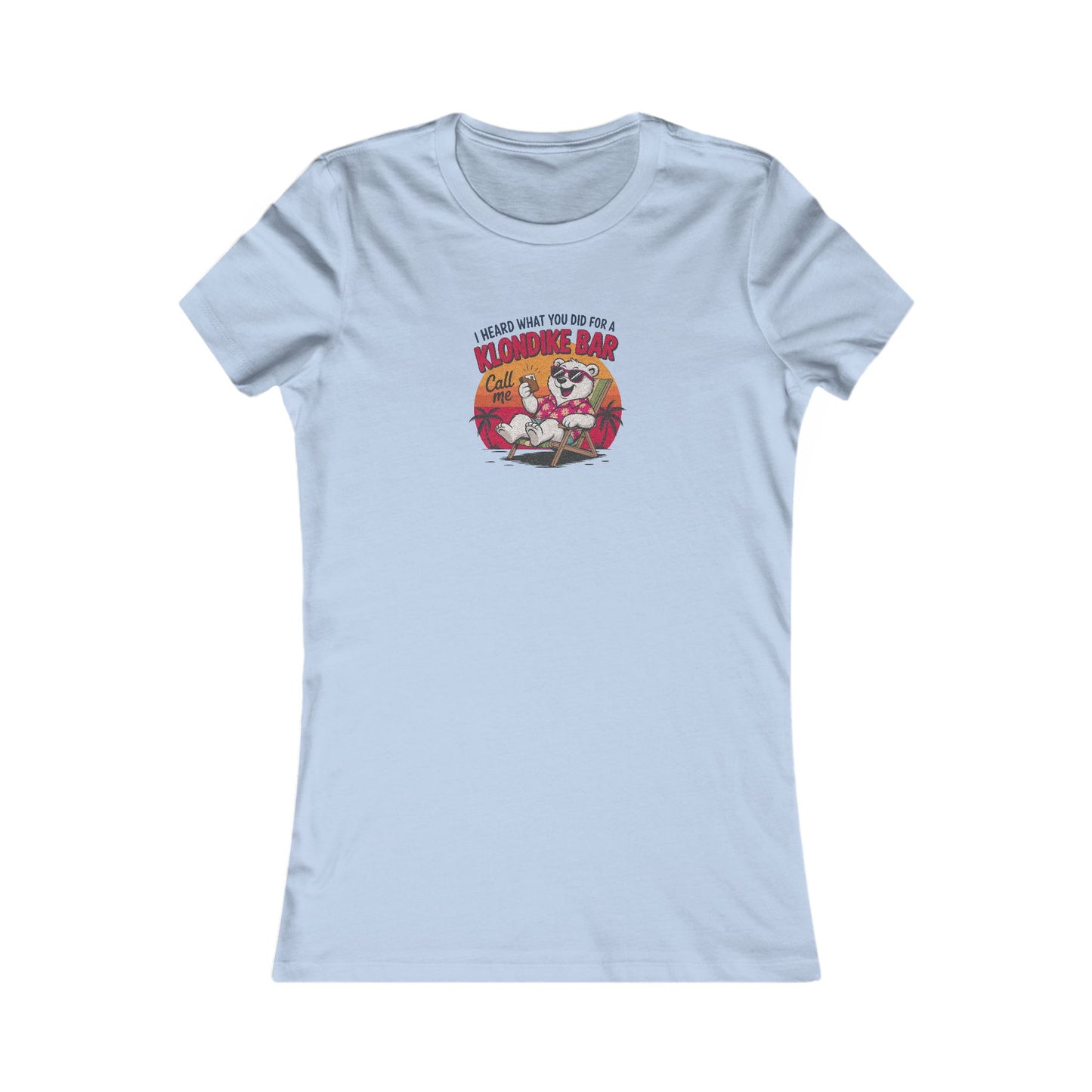 What You Did for a Klondike Bar — Retro Women's Tee (Light)