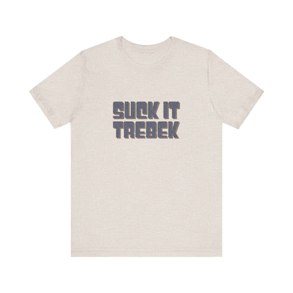 Suck It Trebek — SNL Celebrity Jeopardy Sketch Retro Tee (Light)