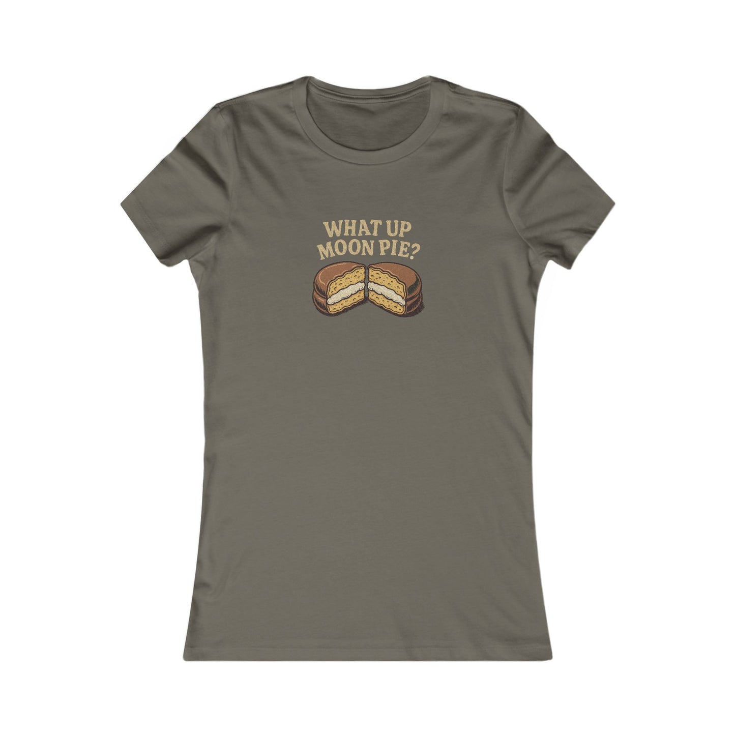 What Up, Moon Pie? — Big Bang Theory Women's Tee (Dark)