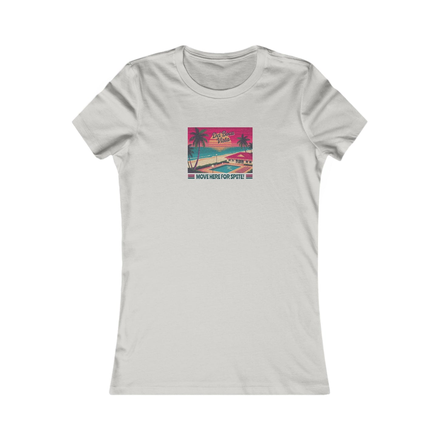 Del Boca Vista (Move Here For Spite!) — Seinfeld Women's Tee (Light)