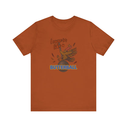 Like a Butterball — Miley Cyrus Thanksgiving Parody Retro Tee (Light)