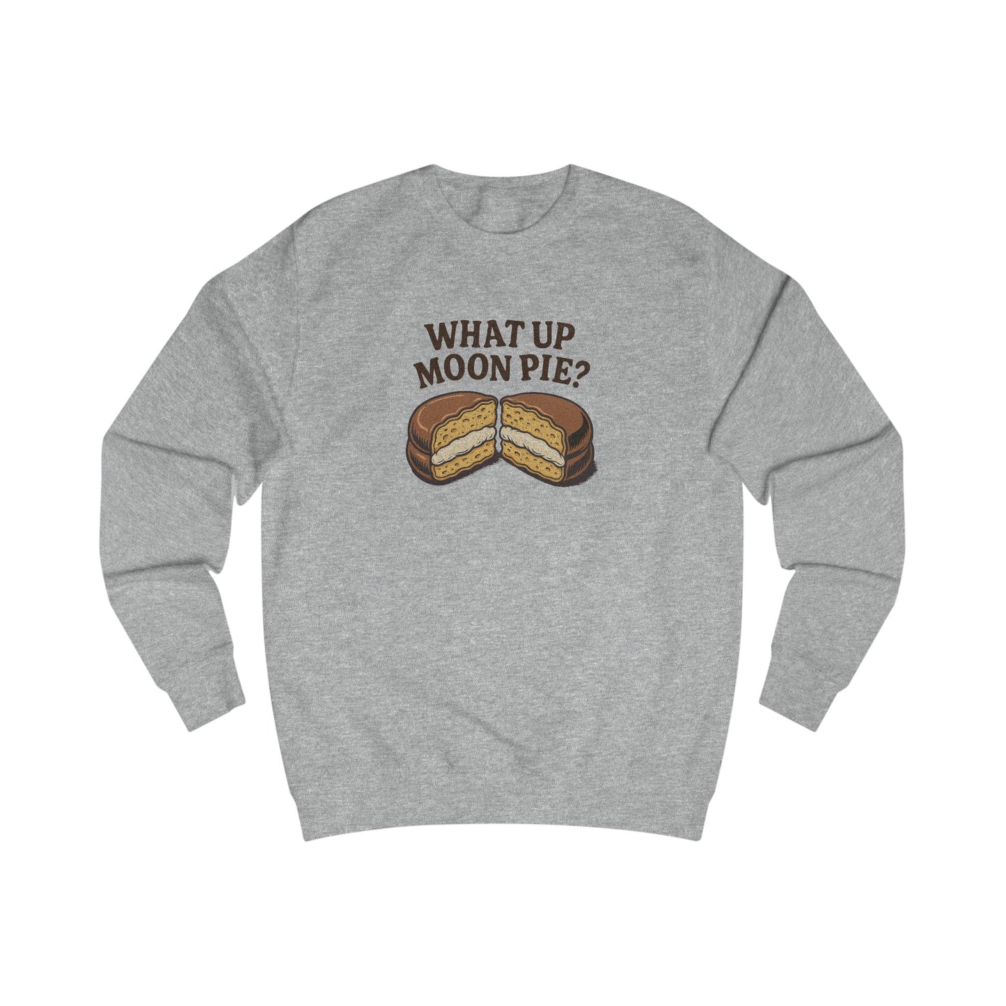 What Up, Moon Pie? — Big Bang Theory Sweatshirt (Light)