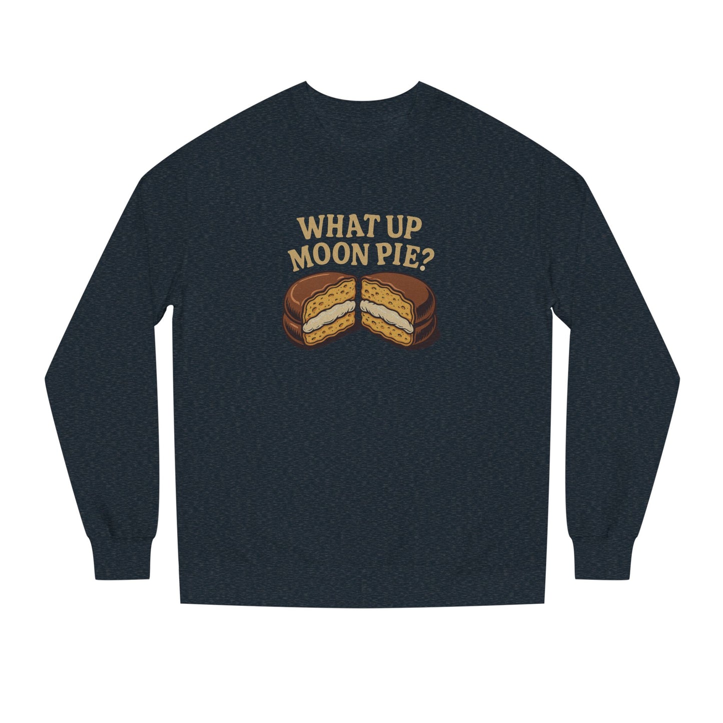 What Up, Moon Pie? — Big Bang Theory Retro Sweatshirt (Dark)