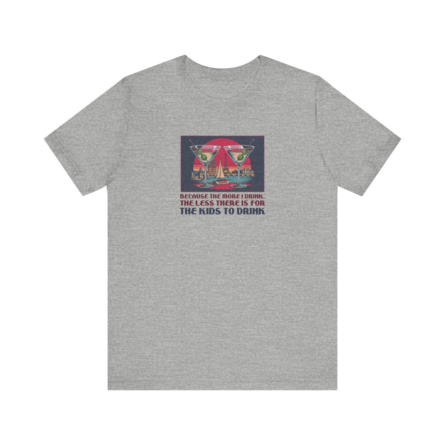 Open Bar (for the Kids) — Friends Retro Tee (Light)