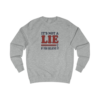 It’s Not a Lie, If You Believe It — George Costanza Retro Sweatshirt (Light)