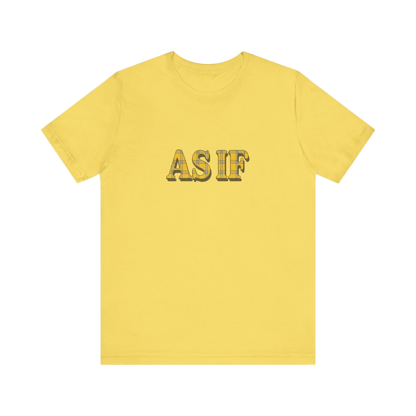 As If — Clueless Cher Horowitz Quote Retro Tee (Light)