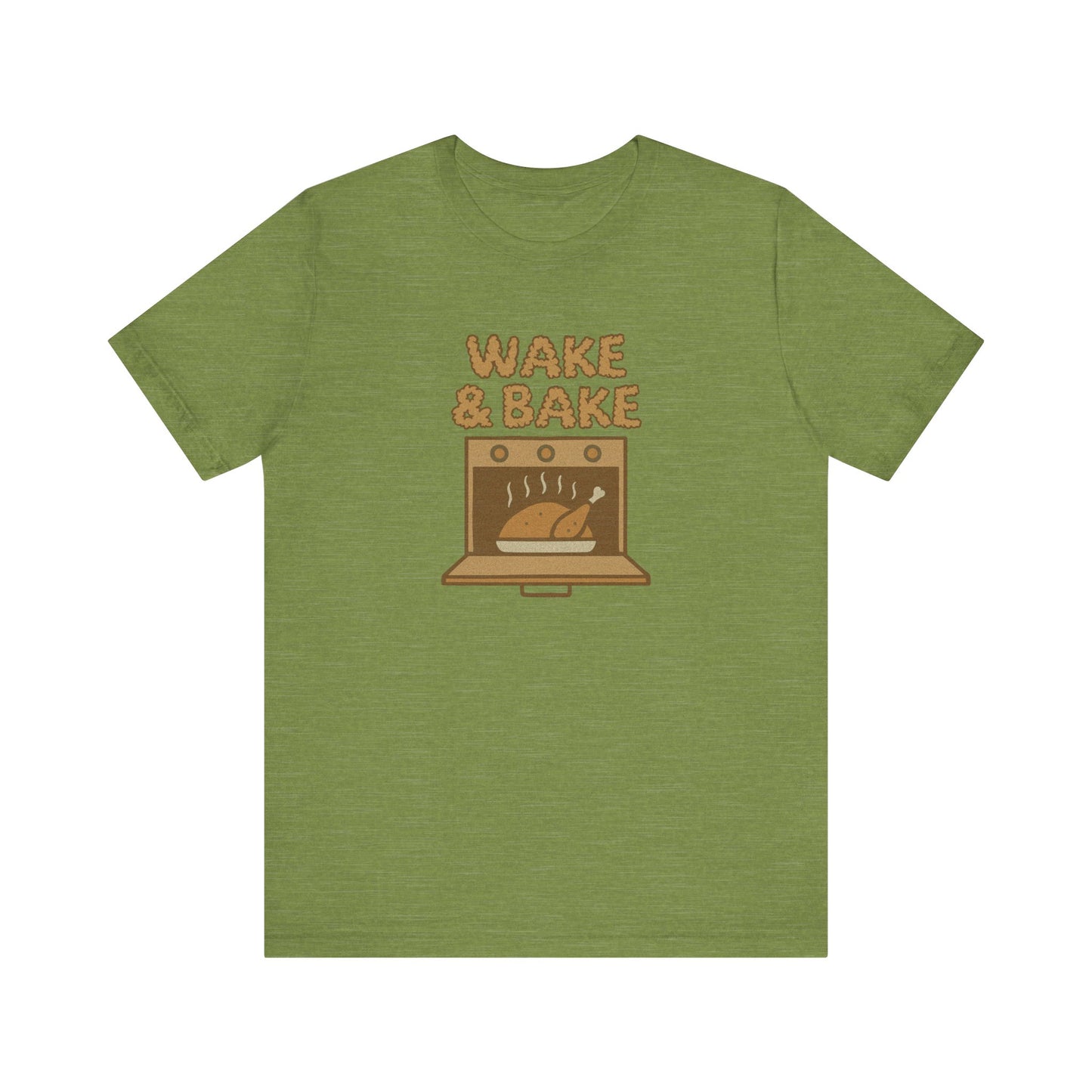 Wake & Bake — Retro Thanksgiving Turkey Tee (Light)