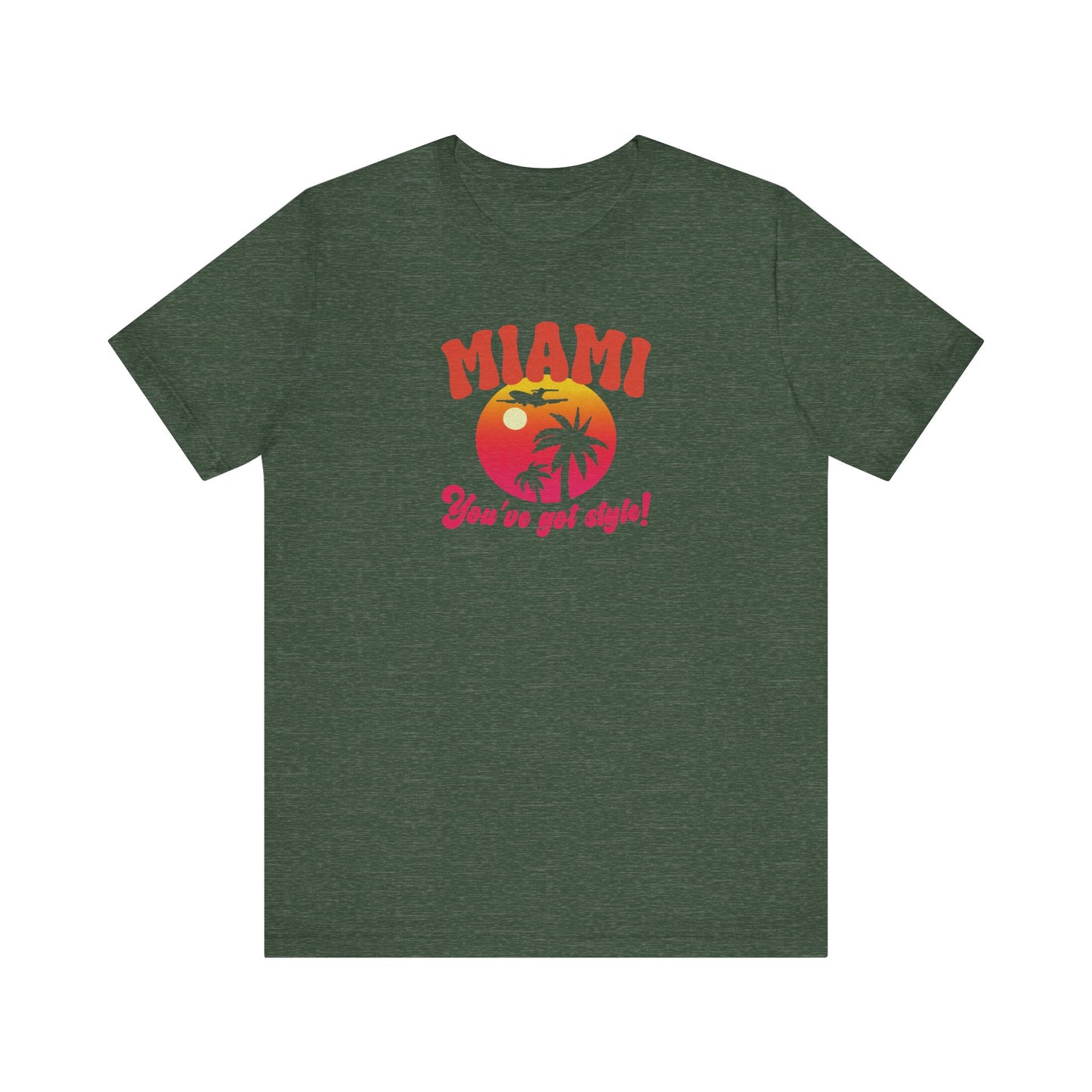Miami, You've Got Style! — Golden Girls Retro Tee (Dark)