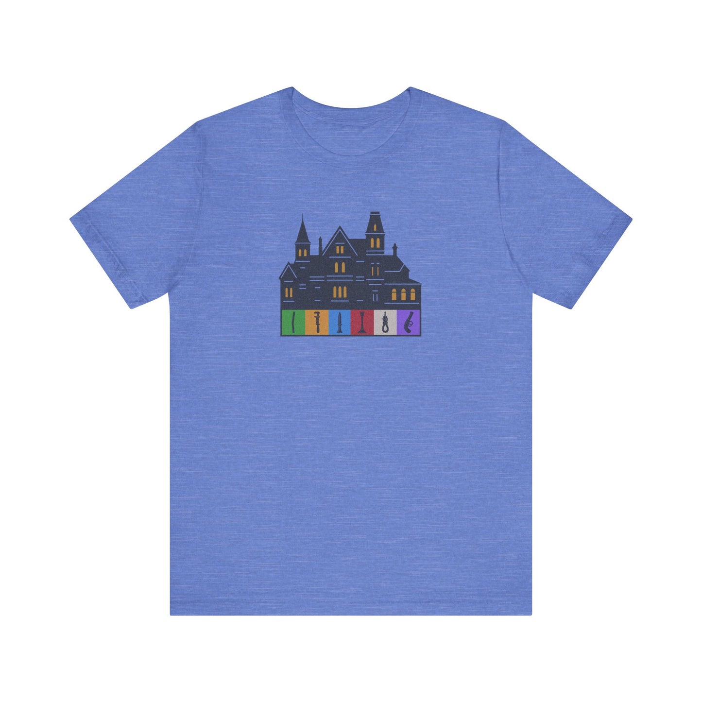 Welcome to Hill House (Off Route 41) — Clue Retro Tee (Light)