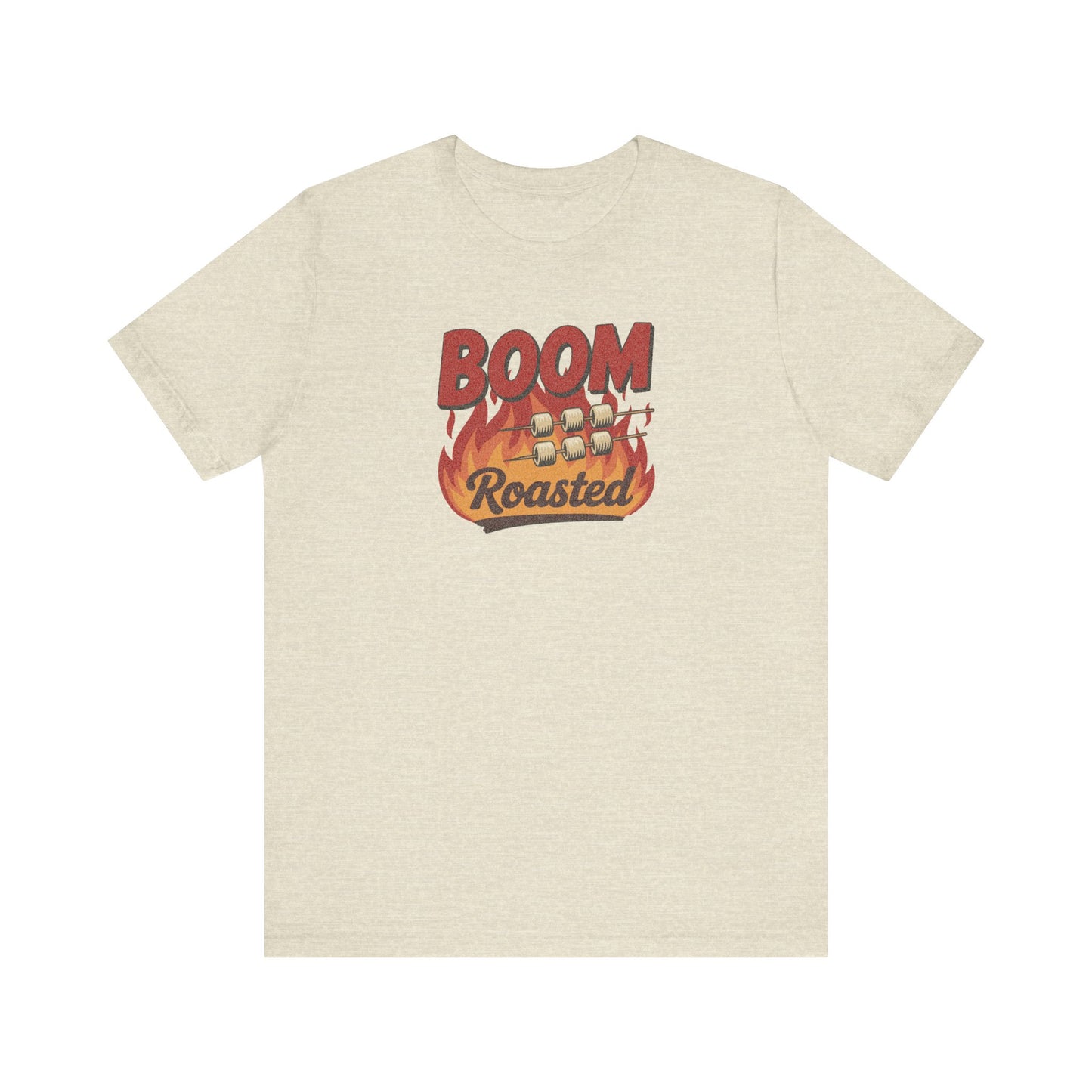 Boom, Roasted — Michael Scott Retro Tee (Light)