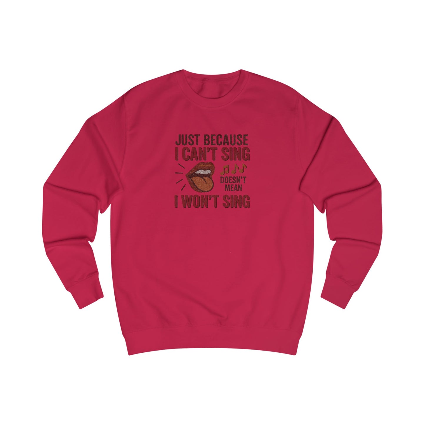 Sing Like Nobody’s Listening — Retro Sweatshirt (Light)