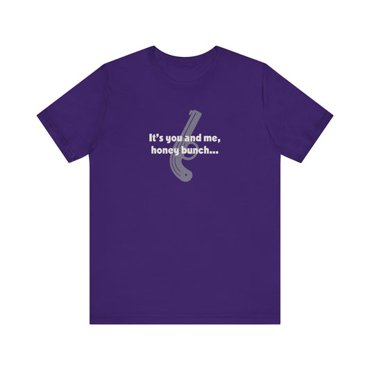 It’s You and Me, Honey Bunch — Clue Retro Tee (Dark)