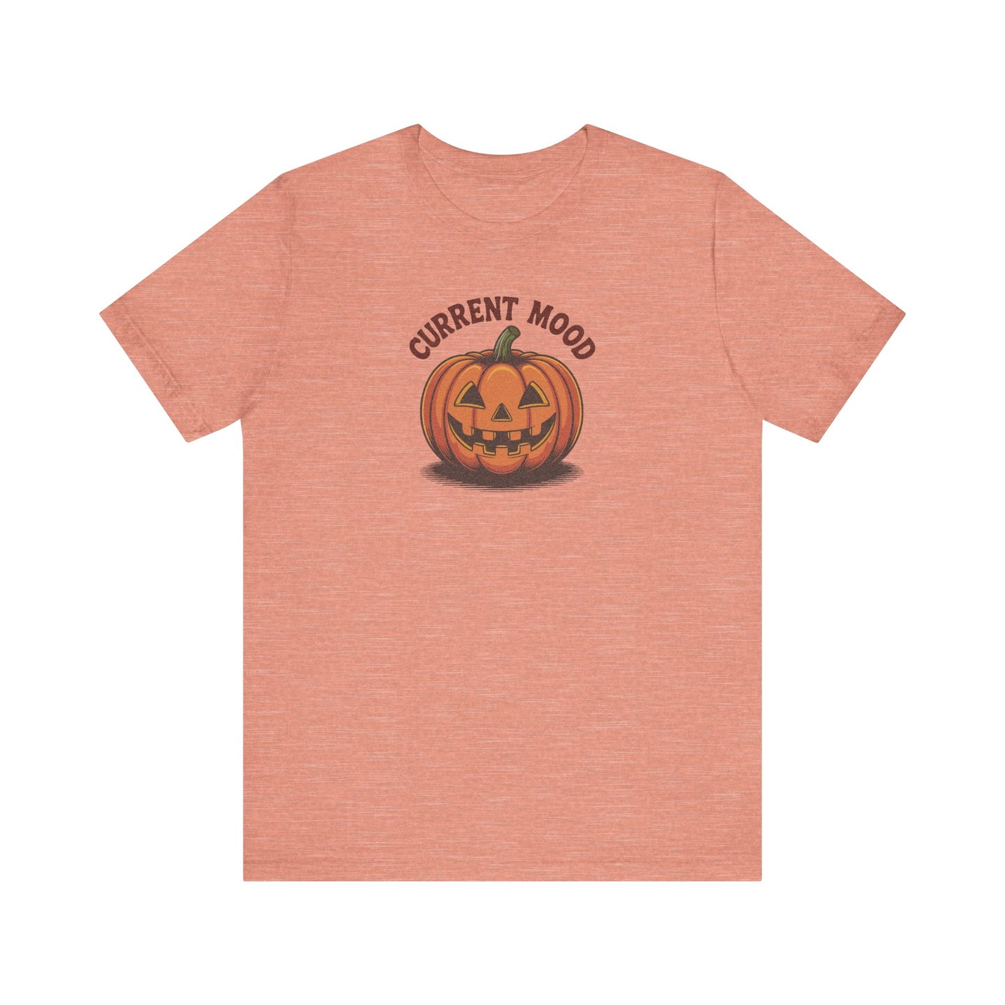Current Mood (Vintage Jack) — Retro Halloween Tee (Light)