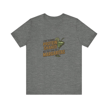 Protein Shakes (Oops, All Margaritas) — Retro Tee (Light)