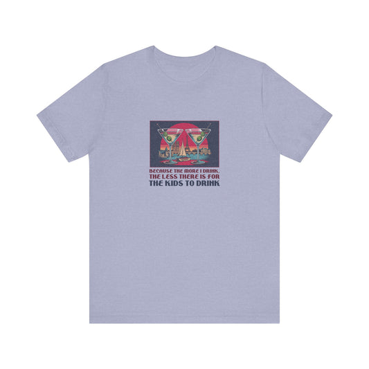 Open Bar (for the Kids) — Friends Retro Tee (Light)