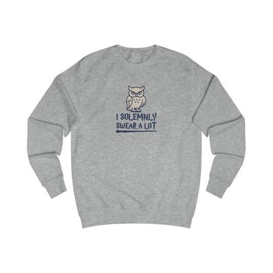 I Solemnly Swear a Lot — Harry Potter Retro Sweatshirt (Light)
