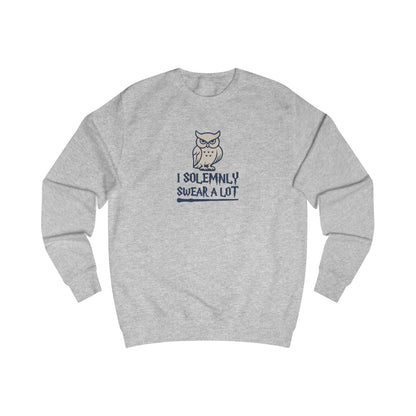 I Solemnly Swear a Lot — Harry Potter Retro Sweatshirt (Light)