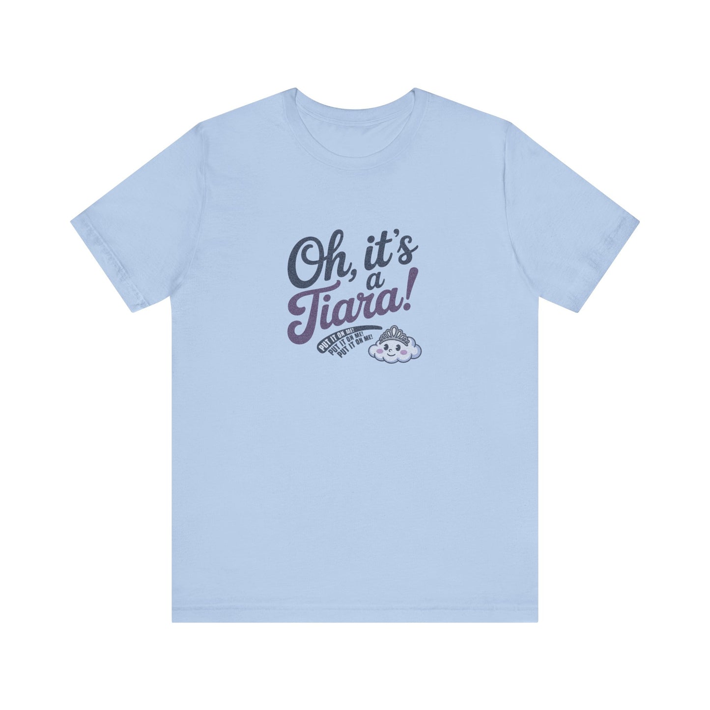 Oh, It’s a Tiara! (Put It On Me!) — Amy Farrah Fowler Retro Tee (Light)