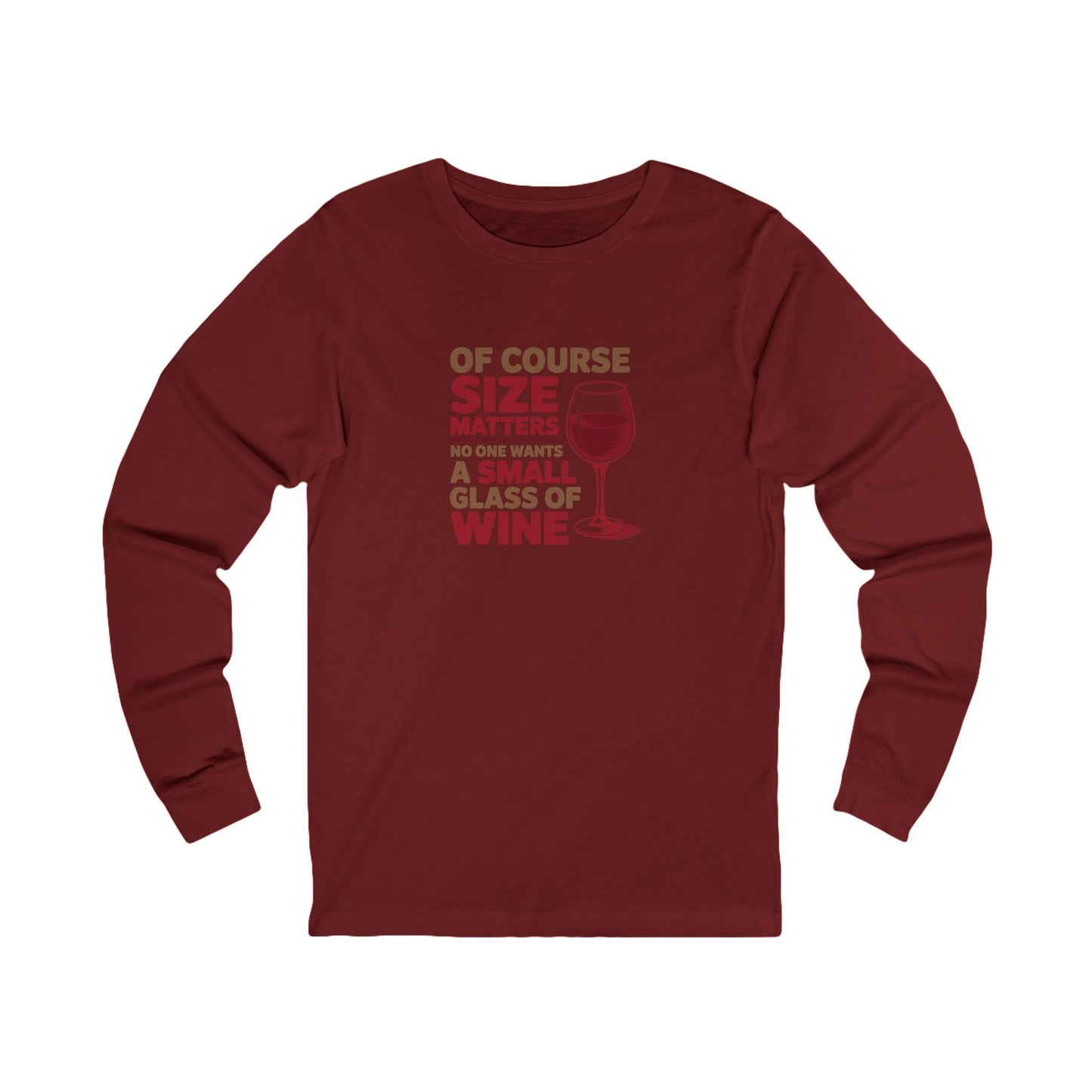 Big Glass Energy — Wine Lover Retro Long Sleeve (Dark)