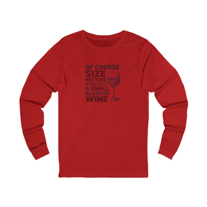Big Glass Energy — Wine Lover Retro Long Sleeve (Light)
