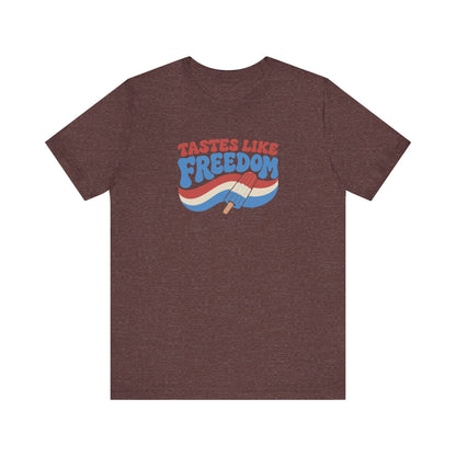 Tastes Like Freedom Shirt – 4th of July Ice Pop Tee