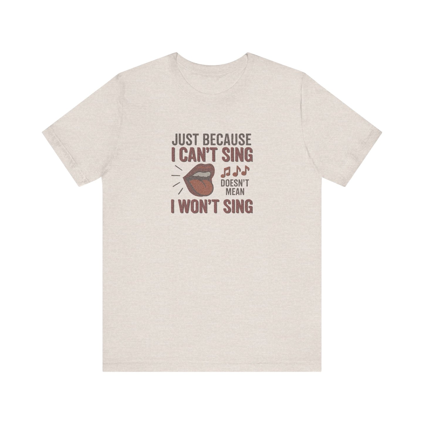 Sing Like Nobody’s Listening — Retro Tee (Light)