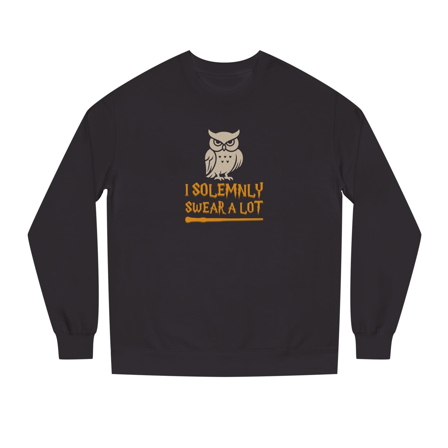 I Solemnly Swear a Lot — Harry Potter Retro Sweatshirt (Dark)