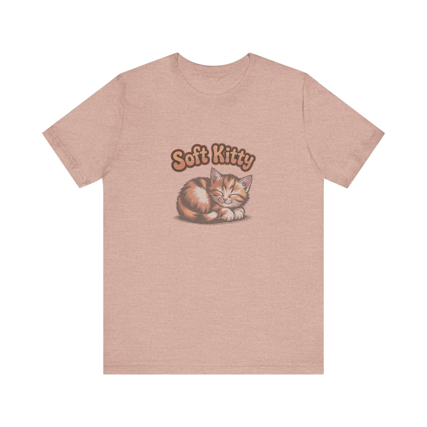 Soft Kitty Sick-Day Lullaby — Big Bang Theory Retro Tee (Light)