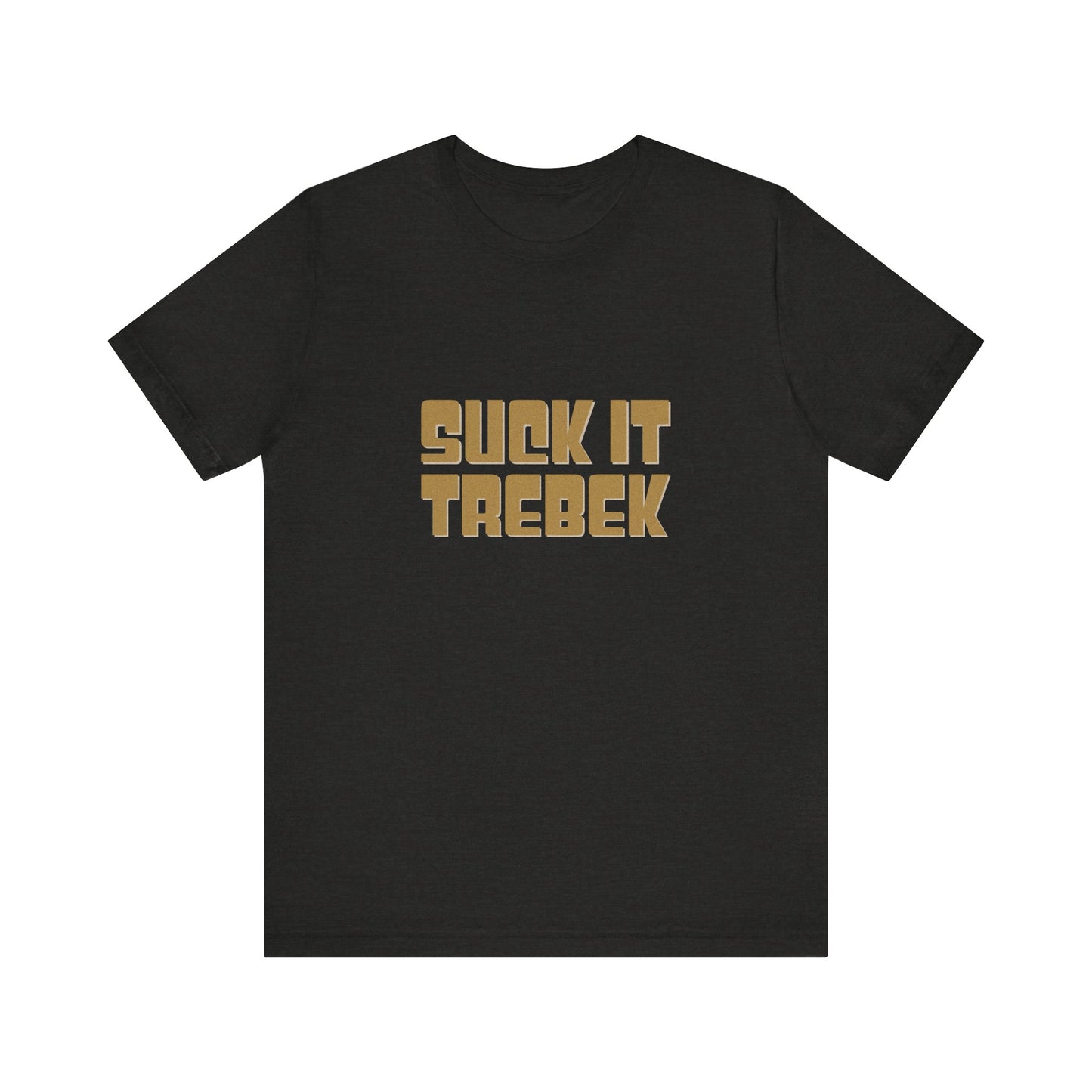 Suck It Trebek — SNL Celebrity Jeopardy Sketch Retro Tee (Dark)