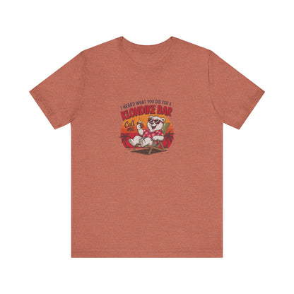 What You Did for a Klondike Bar — Retro Graphic Tee (Light)