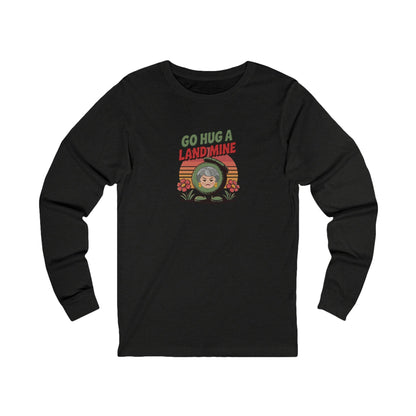 Go Hug a Land Mine — Dorothy Zbornak Retro Long Sleeve (Dark)