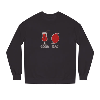 Good Hurricane, Bad Hurricane – Tropical Retro Sweatshirt (Dark)