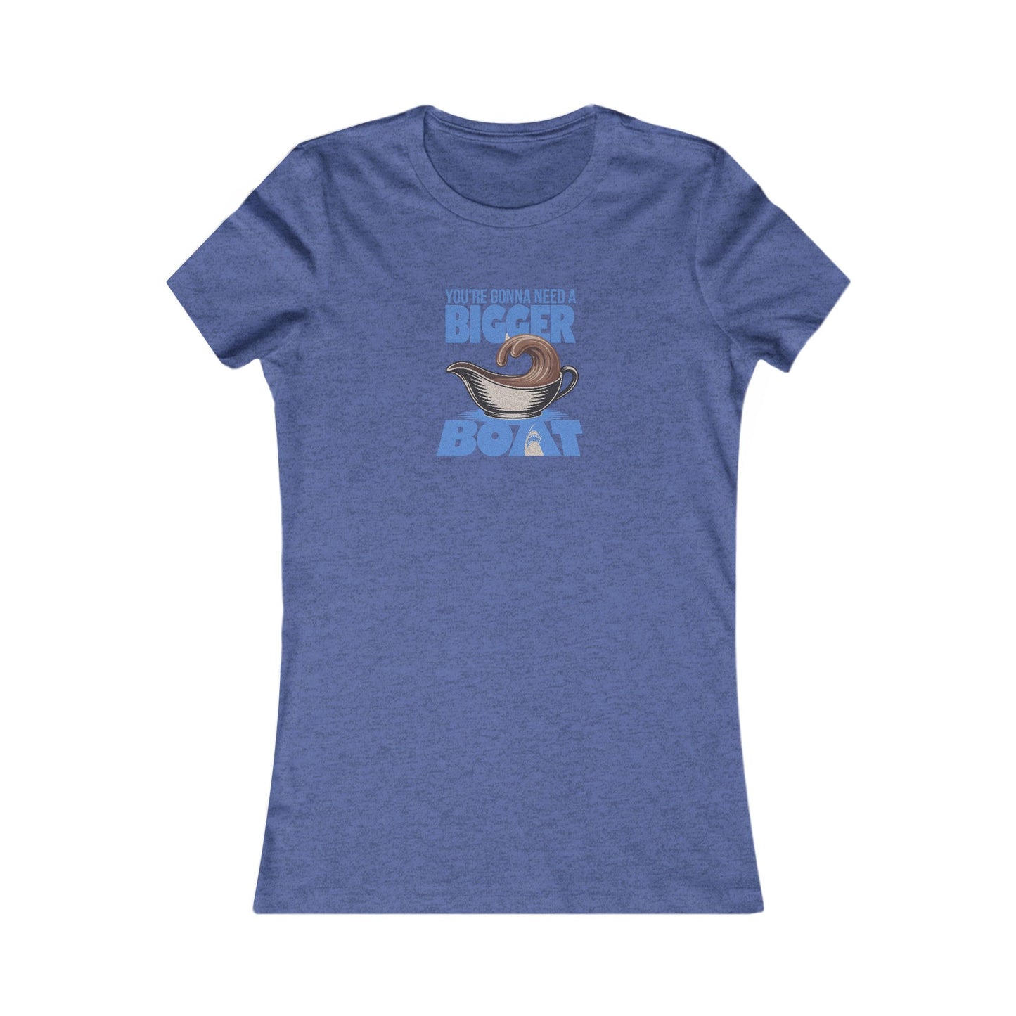 You're Gonna Need a Bigger (Gravy) Boat — Retro Women's Tee (Dark)