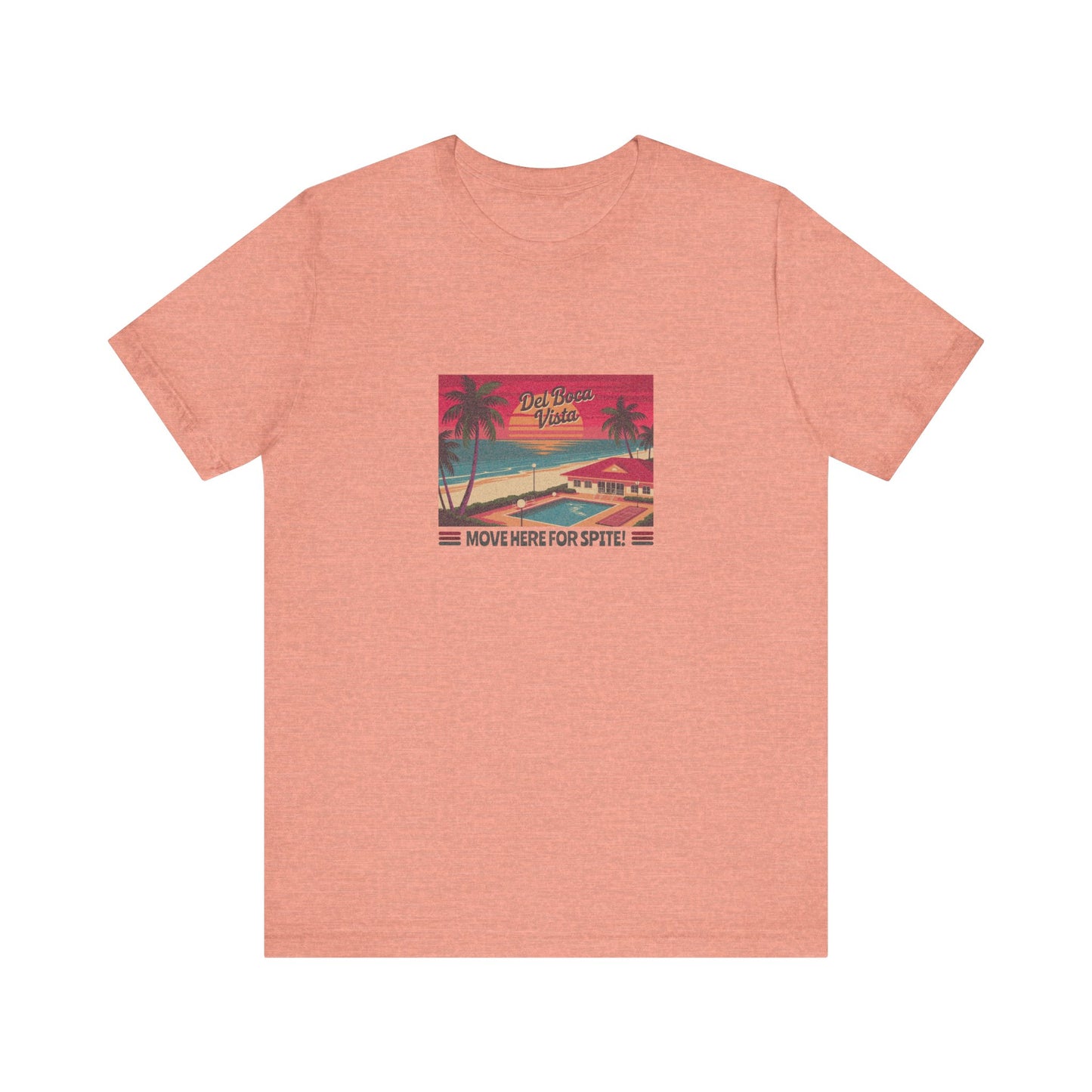 Del Boca Vista (Move Here For Spite!) — Seinfeld Retro Tee (Light)