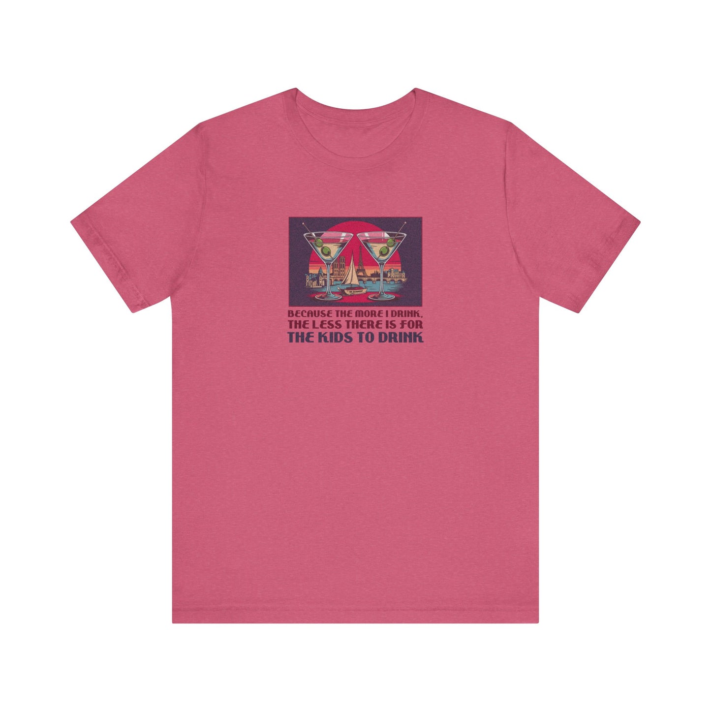 Open Bar (for the Kids) — Friends Retro Tee (Light)