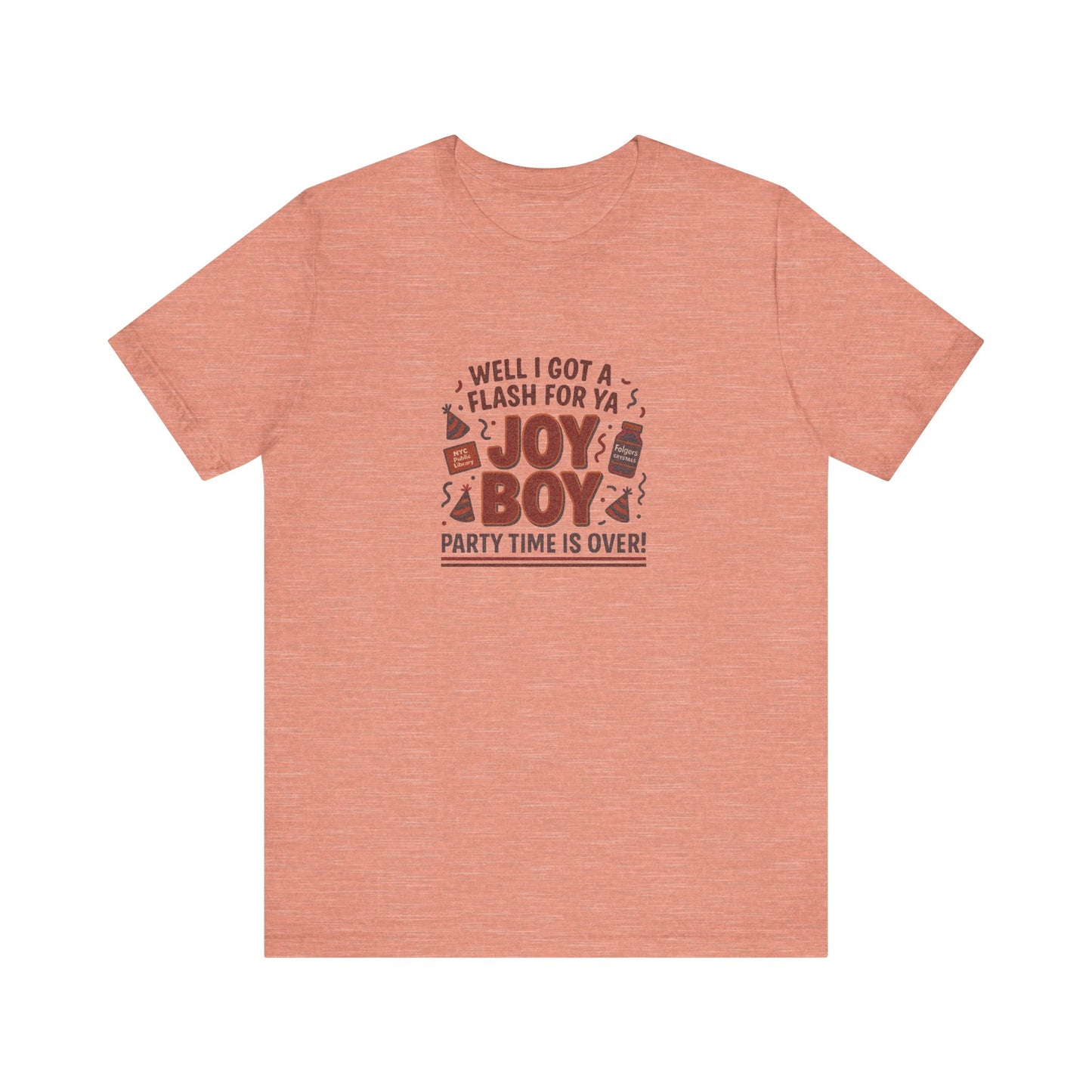 Joy Boy — Seinfeld Library Investigator Retro Tee (Light)