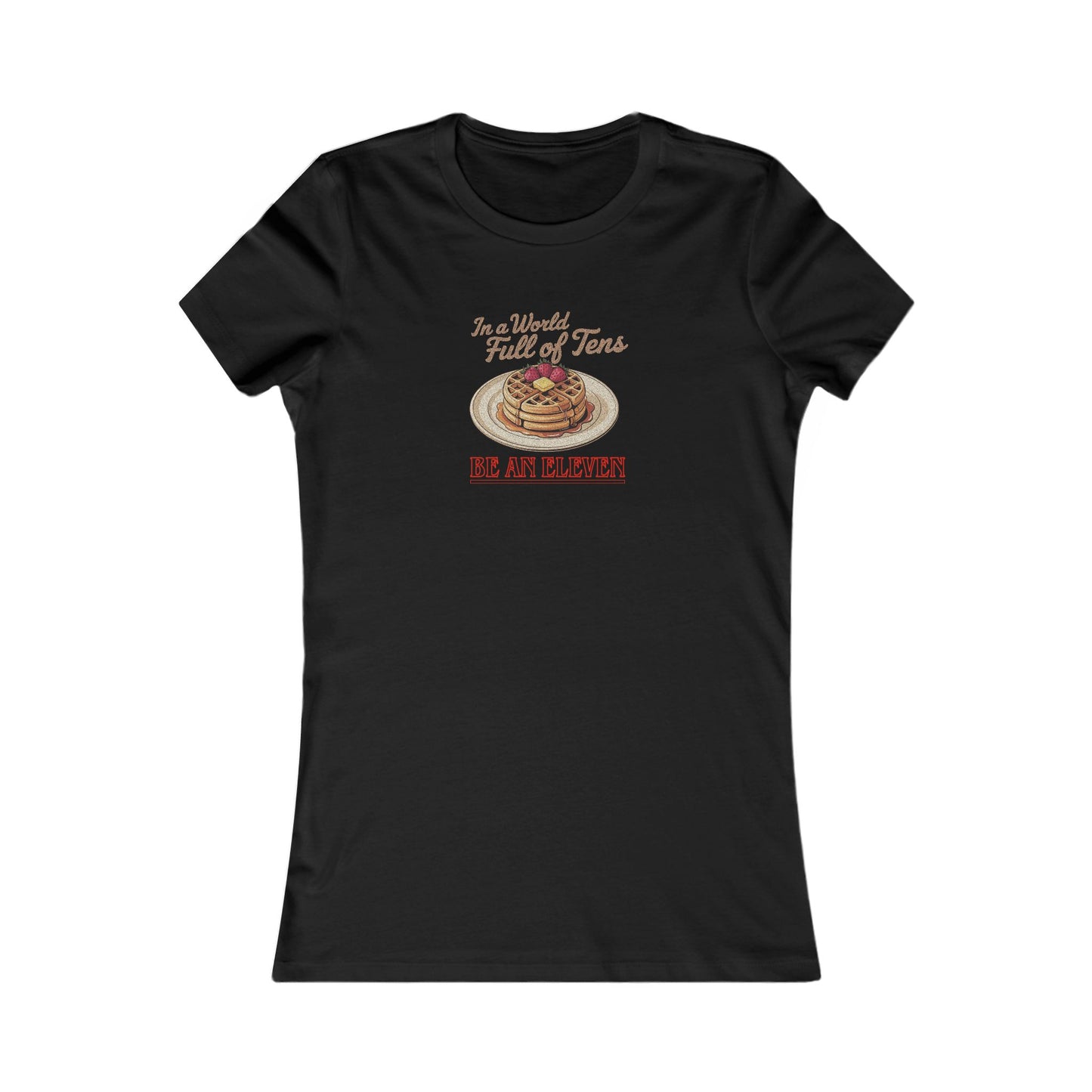 Be an Eleven — Stranger Things Retro Women's Tee (Dark)