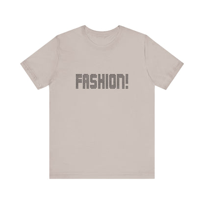 FASHION! — Psych Faux Rhinestones Retro Tee (Light)