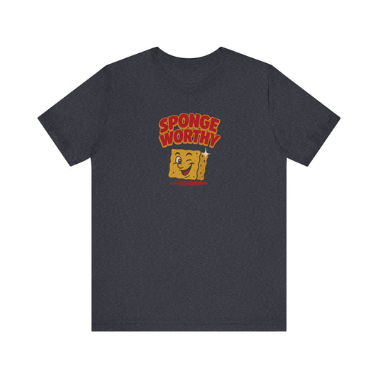 Spongeworthy — Seinfeld Retro Cartoon Tee (Dark)
