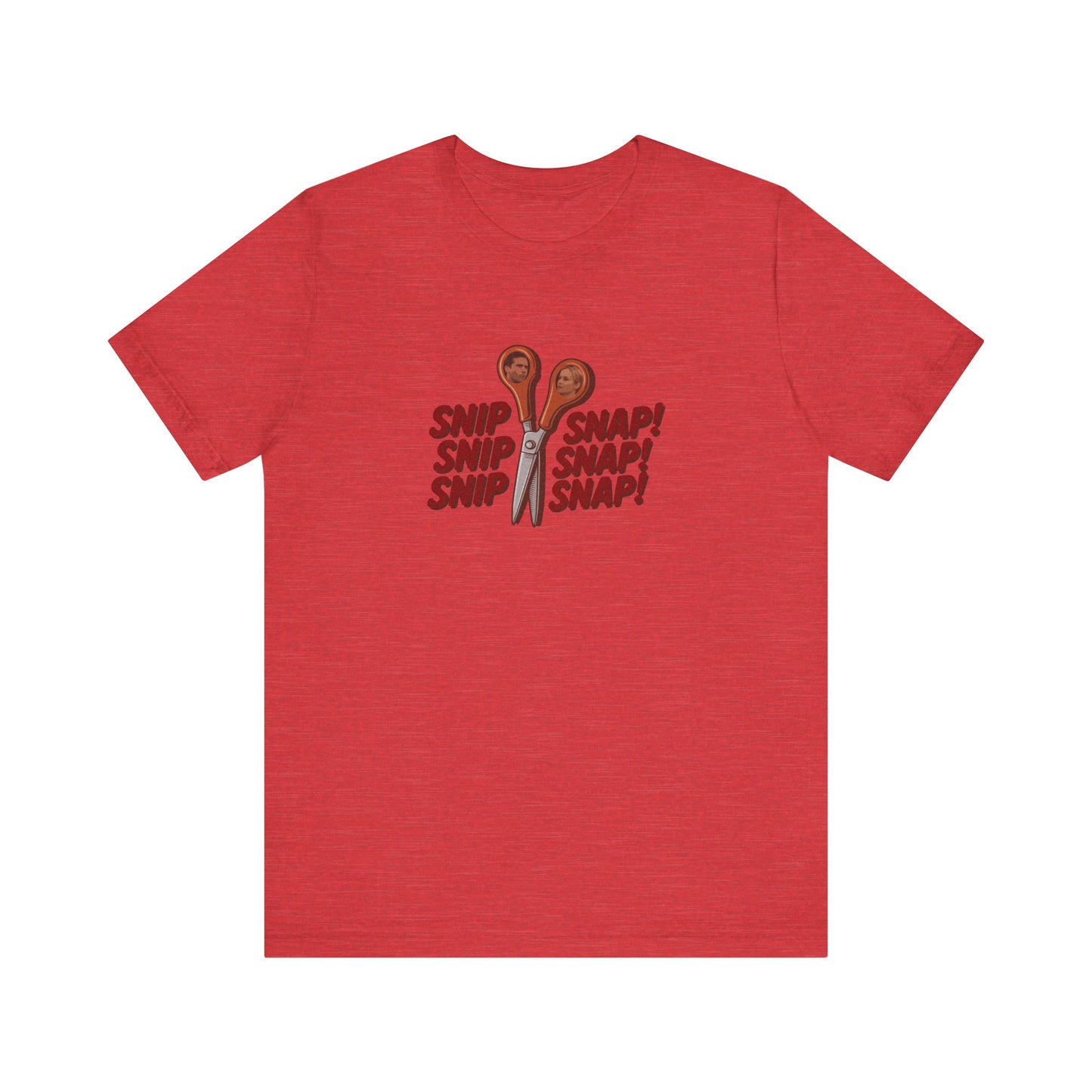 Snip Snap! — Michael Scott Vasectomy Retro Tee (Light)